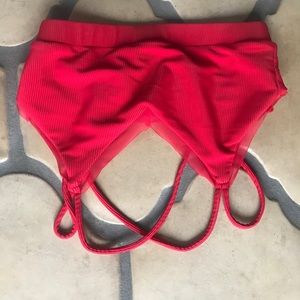 Beach Riot Bra with mesh detail